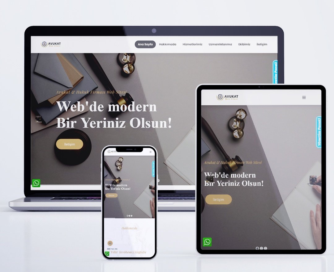 İzSoft - Avukat Web Sitesi - Hukuk Firması Web Sitesi 078